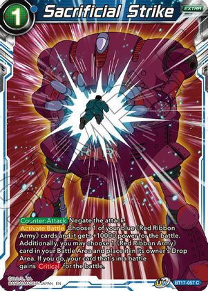 Sacrificial Strike (BT17-057) [Ultimate Squad] | Odin's Place