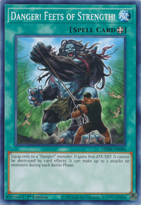 Danger! Feets of Strength! [MP20-EN086] Common | Odin's Place