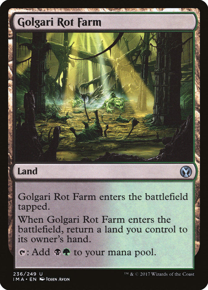 Golgari Rot Farm (236) [Iconic Masters] | Odin's Place