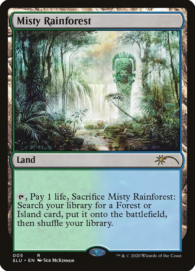 Misty Rainforest [Secret Lair: Ultimate Edition] | Odin's Place