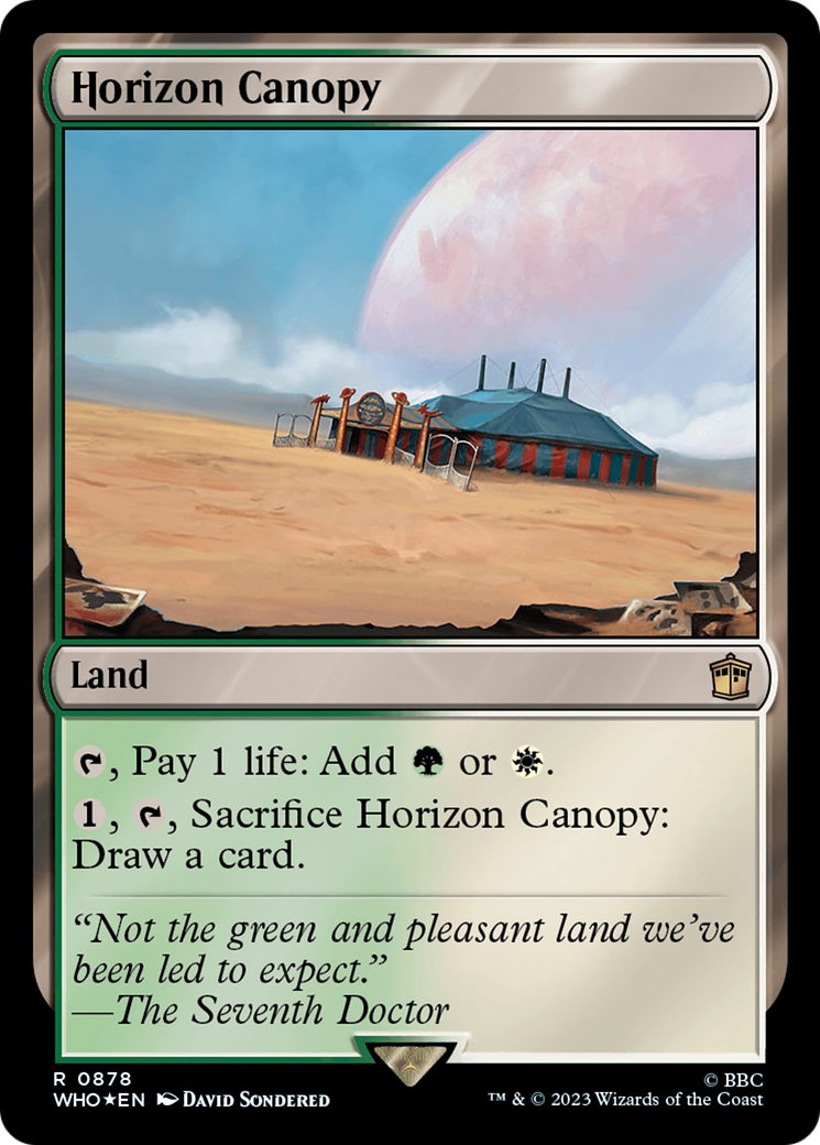 Horizon Canopy (Surge Foil) [Doctor Who] | Odin's Place