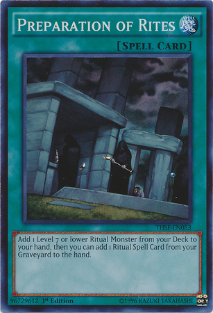 Preparation of Rites [THSF-EN053] Super Rare | Odin's Place