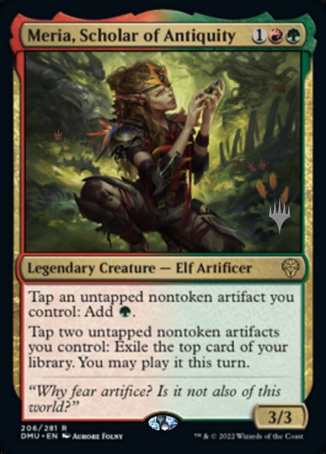 Meria, Scholar of Antiquity (Promo Pack) [Dominaria United Promos] | Odin's Place
