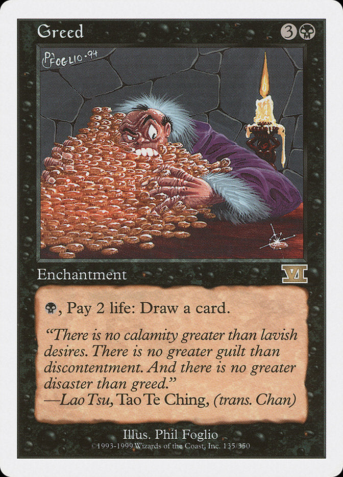 Greed (135) [Classic Sixth Edition] | Odin's Place