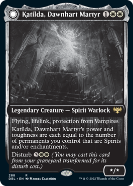 Katilda, Dawnhart Martyr // Katilda's Rising Dawn [Innistrad: Double Feature] | Odin's Place