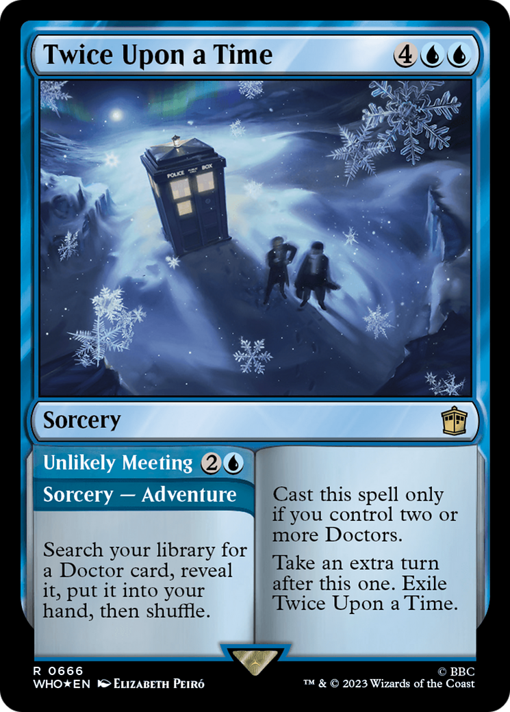 Twice Upon a Time // Unlikely Meeting (Surge Foil) [Doctor Who] | Odin's Place