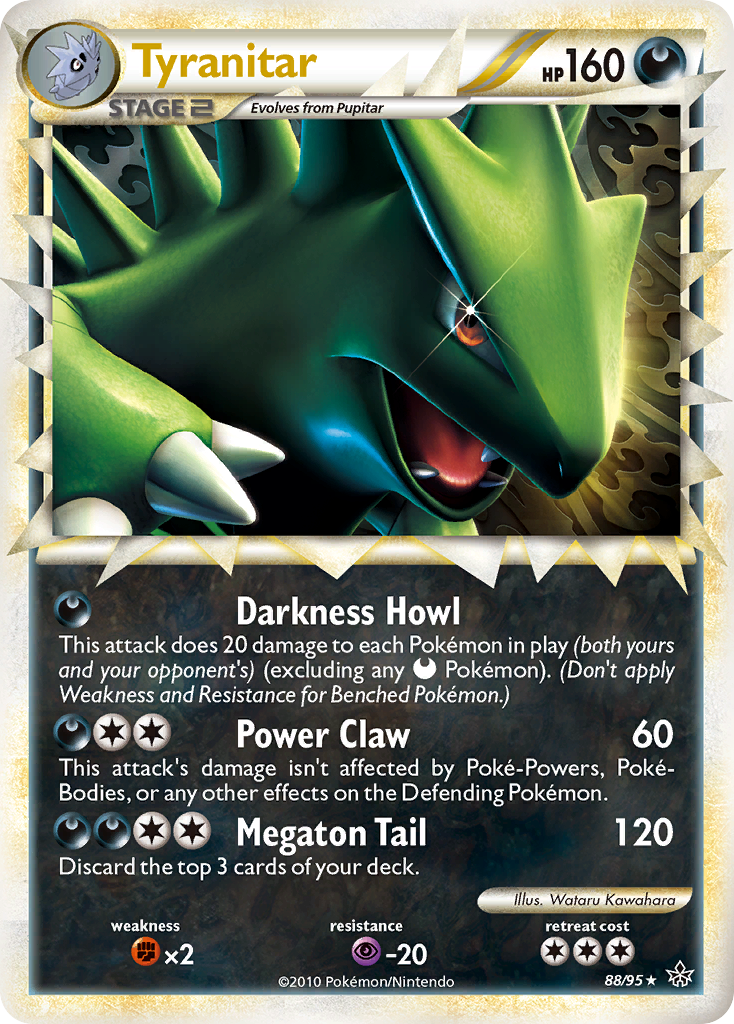 Tyranitar (88/95) [HeartGold & SoulSilver: Unleashed] | Odin's Place