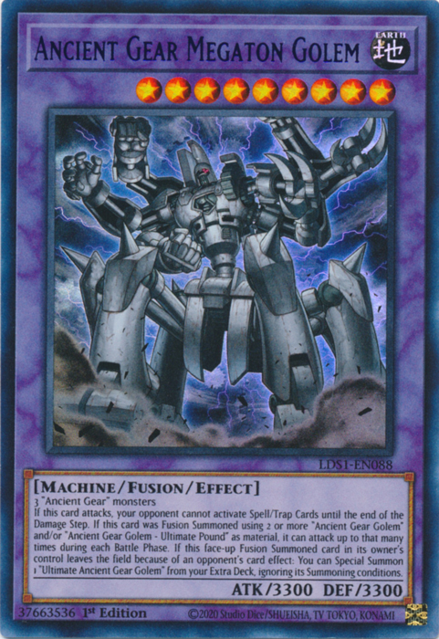 Ancient Gear Megaton Golem (Purple) [LDS1-EN088] Ultra Rare | Odin's Place