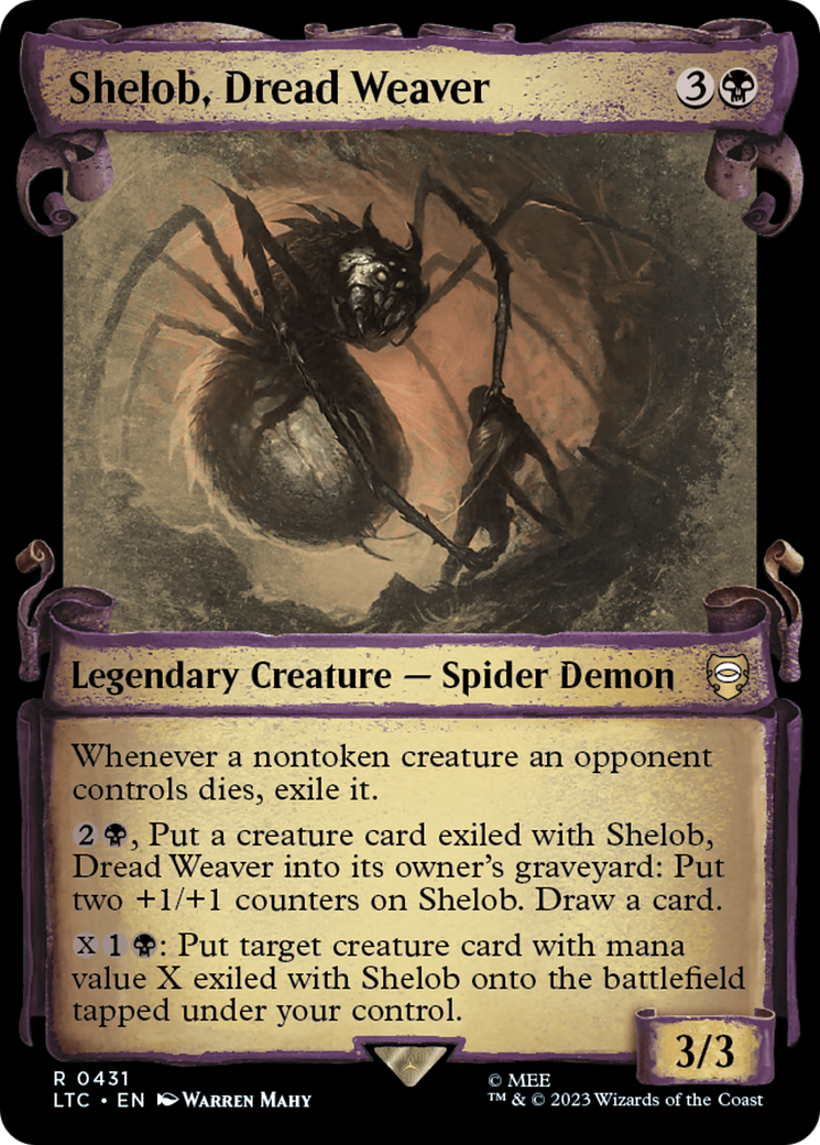 Shelob, Dread Weaver [The Lord of the Rings: Tales of Middle-Earth Commander Showcase Scrolls] | Odin's Place