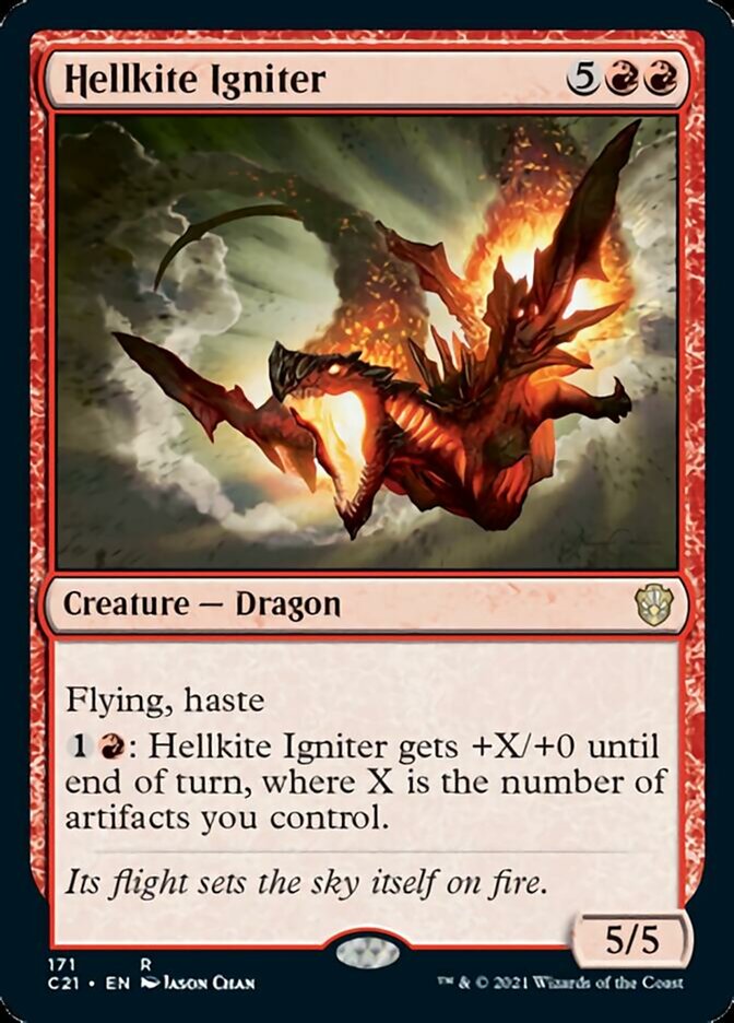 Hellkite Igniter [Commander 2021] | Odin's Place