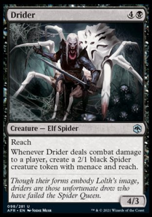 Drider [Dungeons & Dragons: Adventures in the Forgotten Realms] | Odin's Place