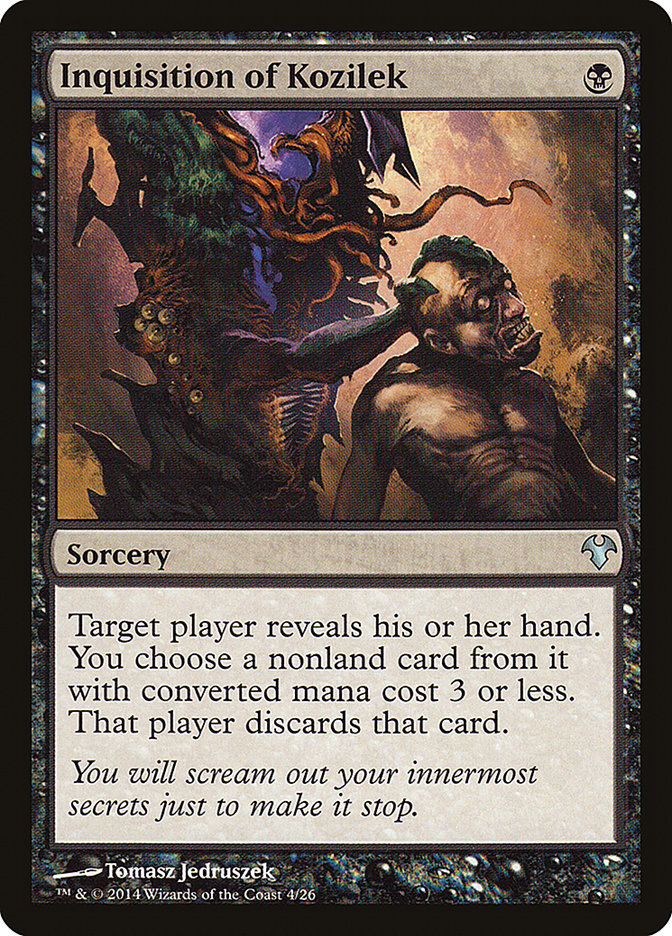Inquisition of Kozilek (4) [Modern Event Deck 2014] | Odin's Place