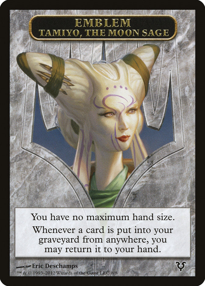 Tamiyo, the Moon Sage Emblem (8) [Avacyn Restored Tokens] | Odin's Place
