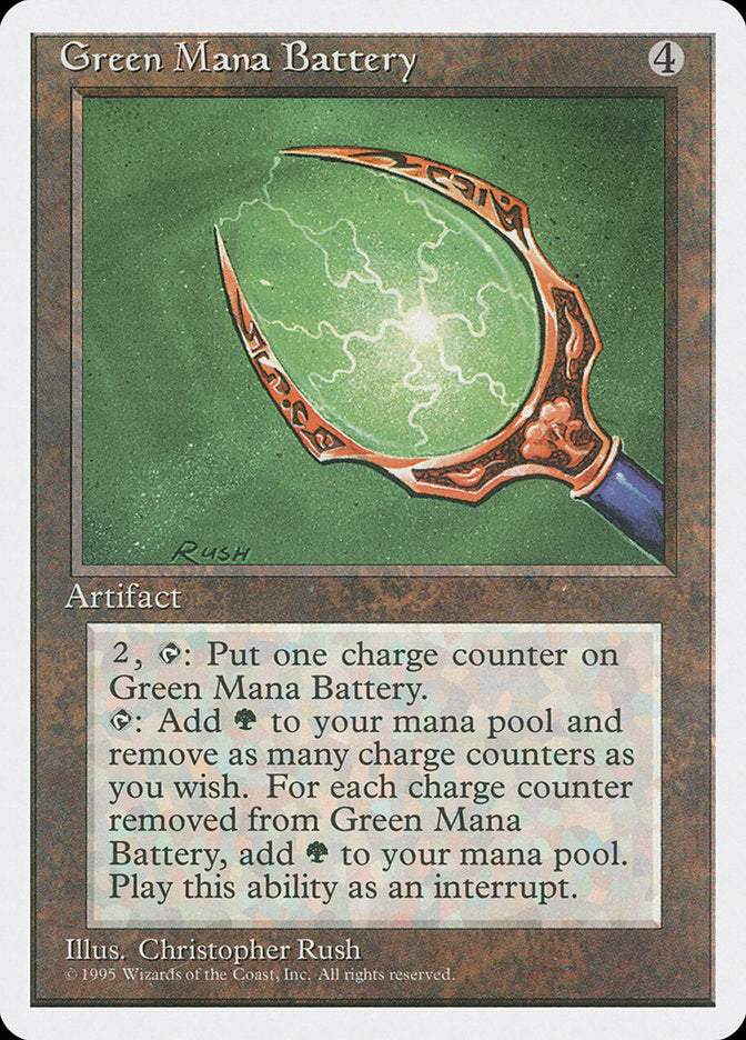 Green Mana Battery (323) [Fourth Edition] | Odin's Place