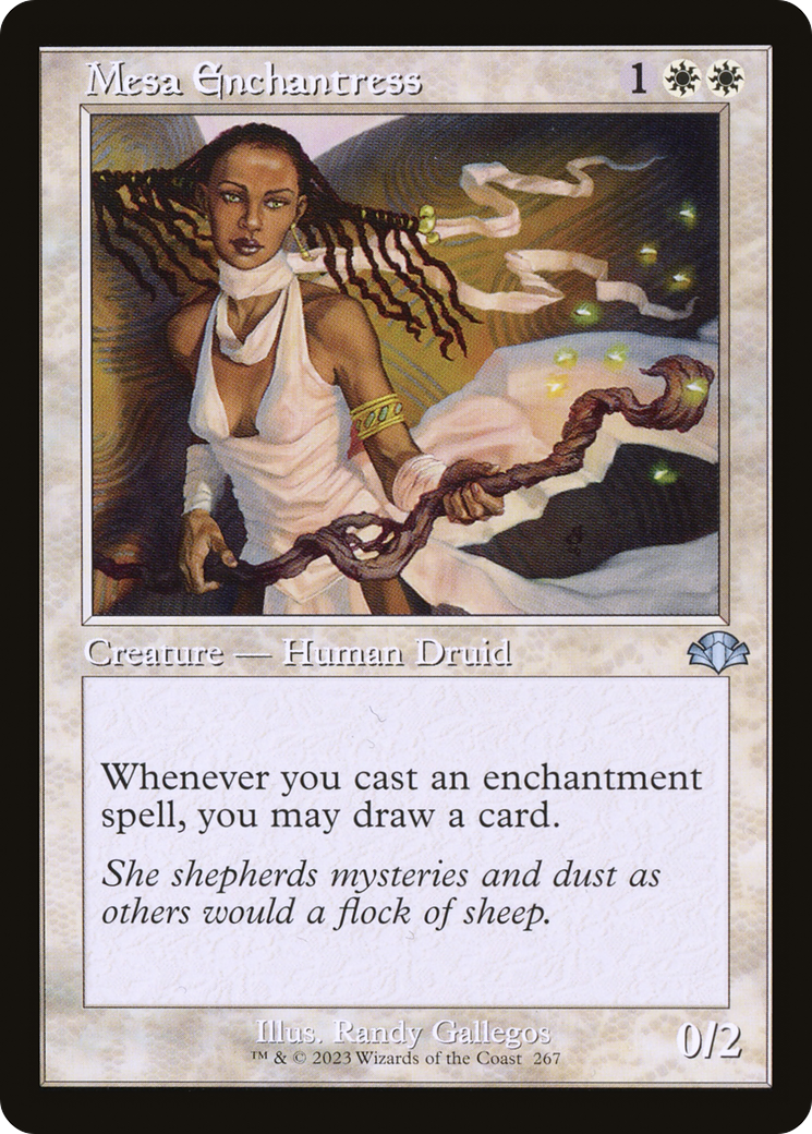 Mesa Enchantress (Retro) [Dominaria Remastered] | Odin's Place