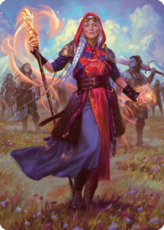 Jaya, Fiery Negotiator Art Card 1 [Dominaria United Art Series] | Odin's Place