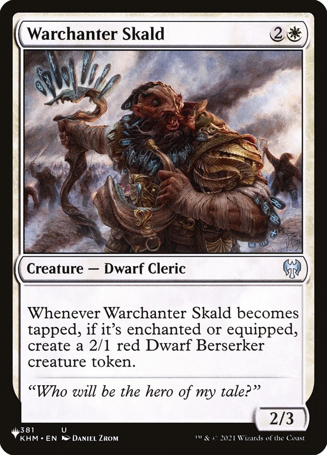 Warchanter Skald [The List] | Odin's Place