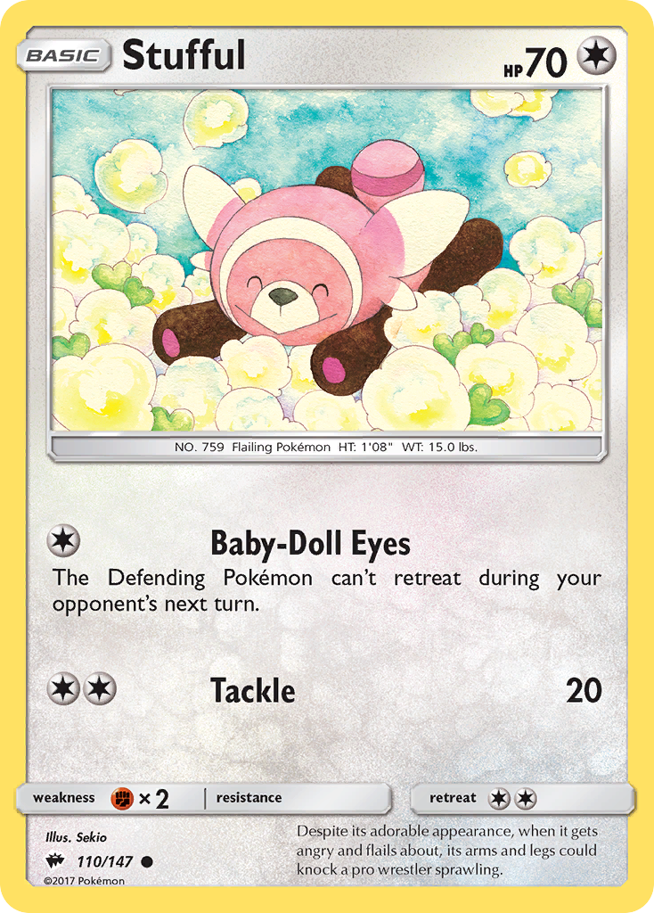 Stufful (110/147) [Sun & Moon: Burning Shadows] | Odin's Place