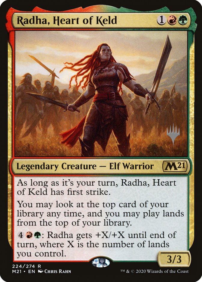 Radha, Heart of Keld (Promo Pack) [Core Set 2021 Promos] | Odin's Place