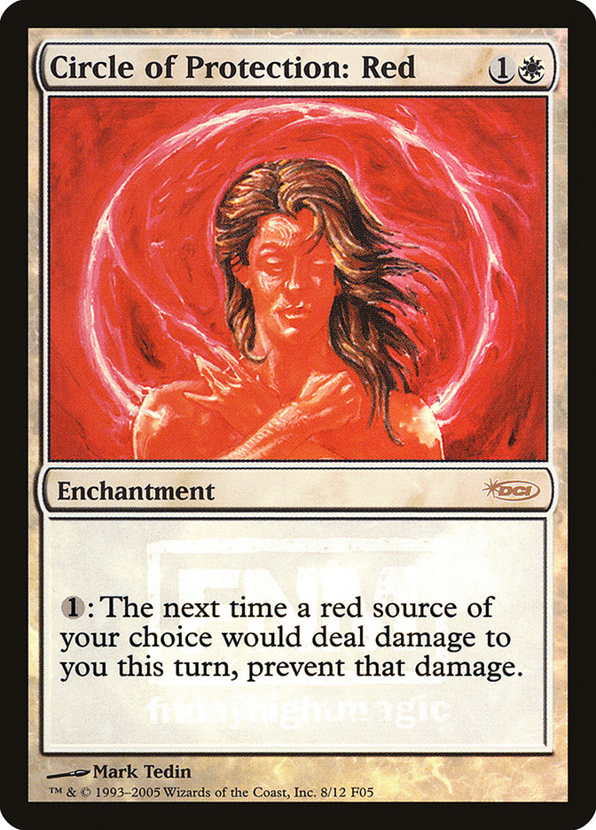 Circle of Protection: Red (8) [Friday Night Magic 2005] | Odin's Place