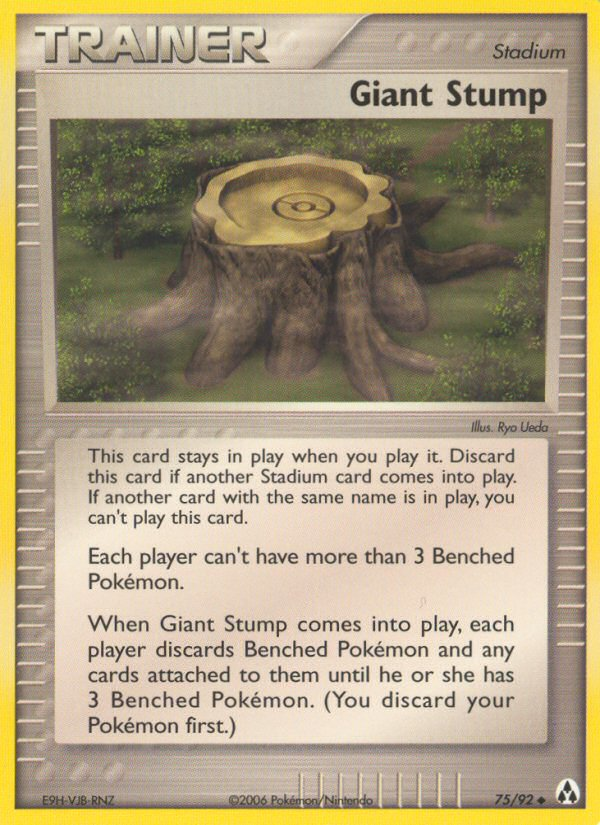 Giant Stump (75/92) [EX: Legend Maker] | Odin's Place