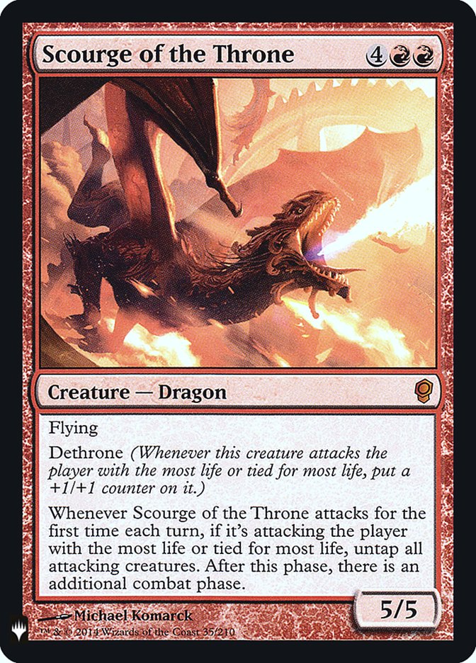 Scourge of the Throne [Mystery Booster] | Odin's Place
