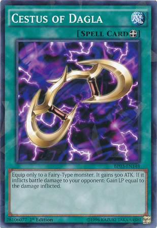 Cestus of Dagla [BP03-EN148] Shatterfoil Rare | Odin's Place