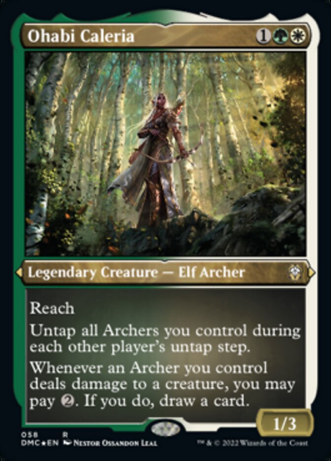 Ohabi Caleria (Foil Etched) [Dominaria United Commander] | Odin's Place