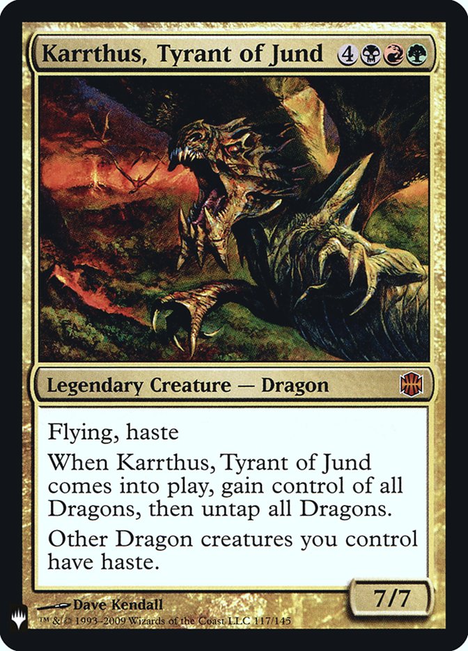Karrthus, Tyrant of Jund [Mystery Booster] | Odin's Place