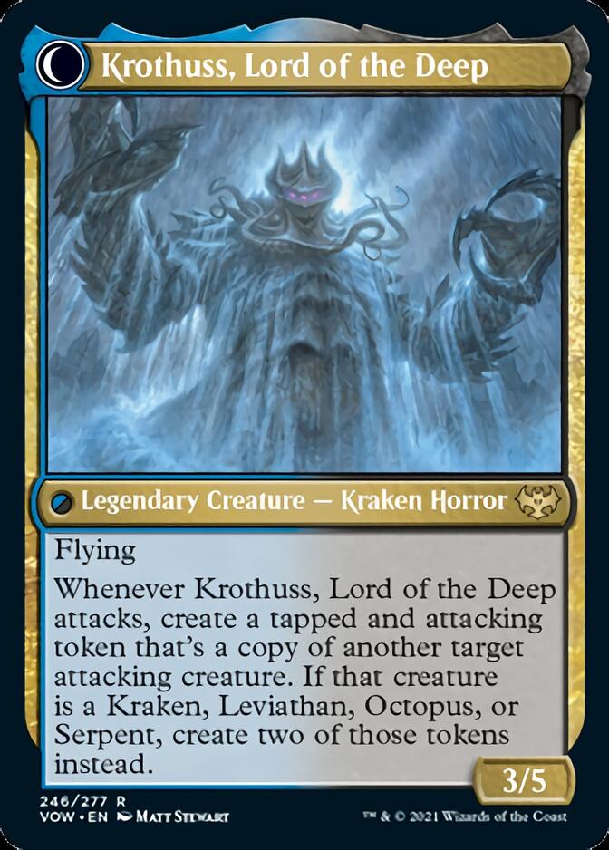 Runo Stromkirk // Krothuss, Lord of the Deep [Innistrad: Crimson Vow] | Odin's Place