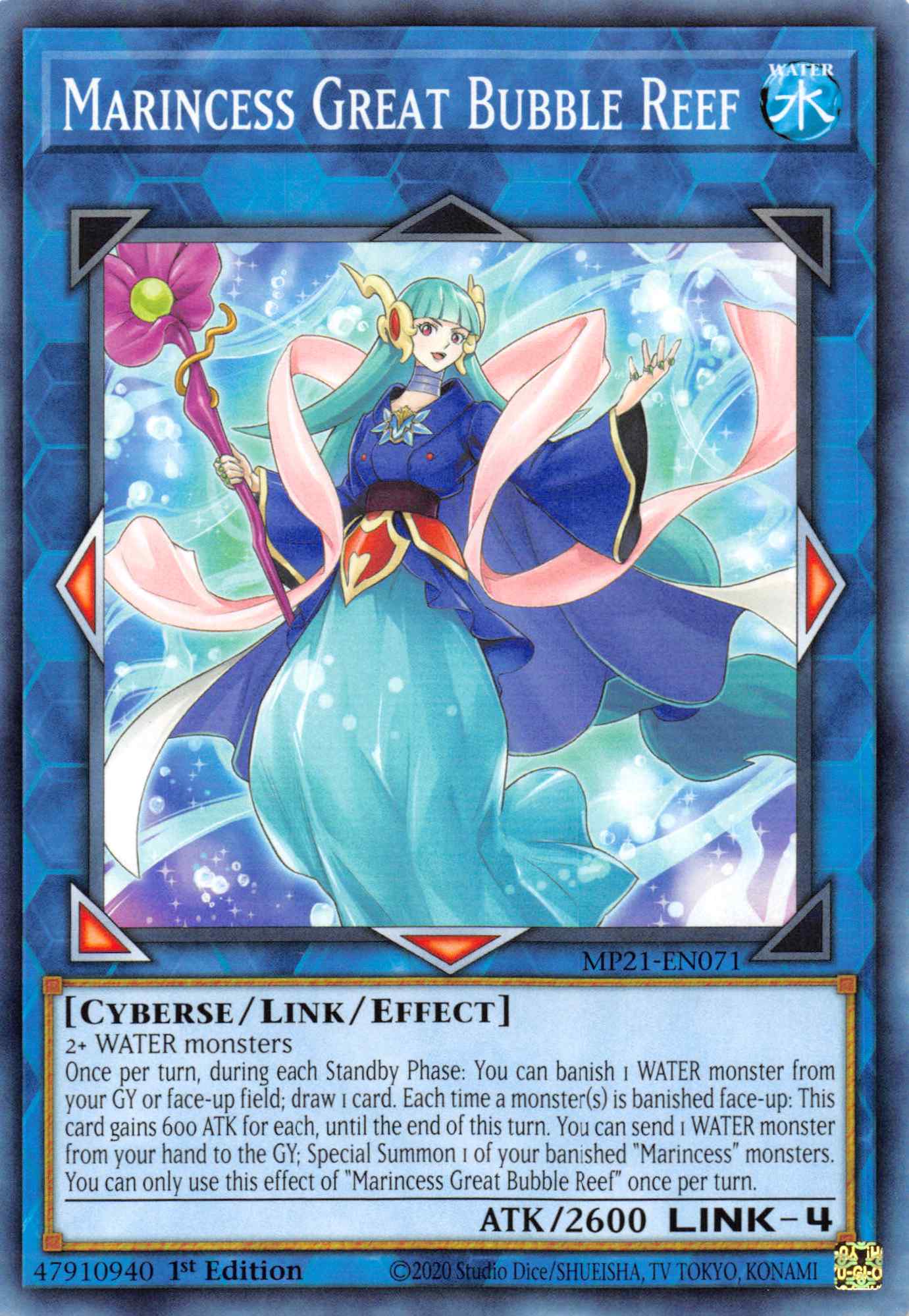Marincess Great Bubble Reef [MP21-EN071] Common | Odin's Place