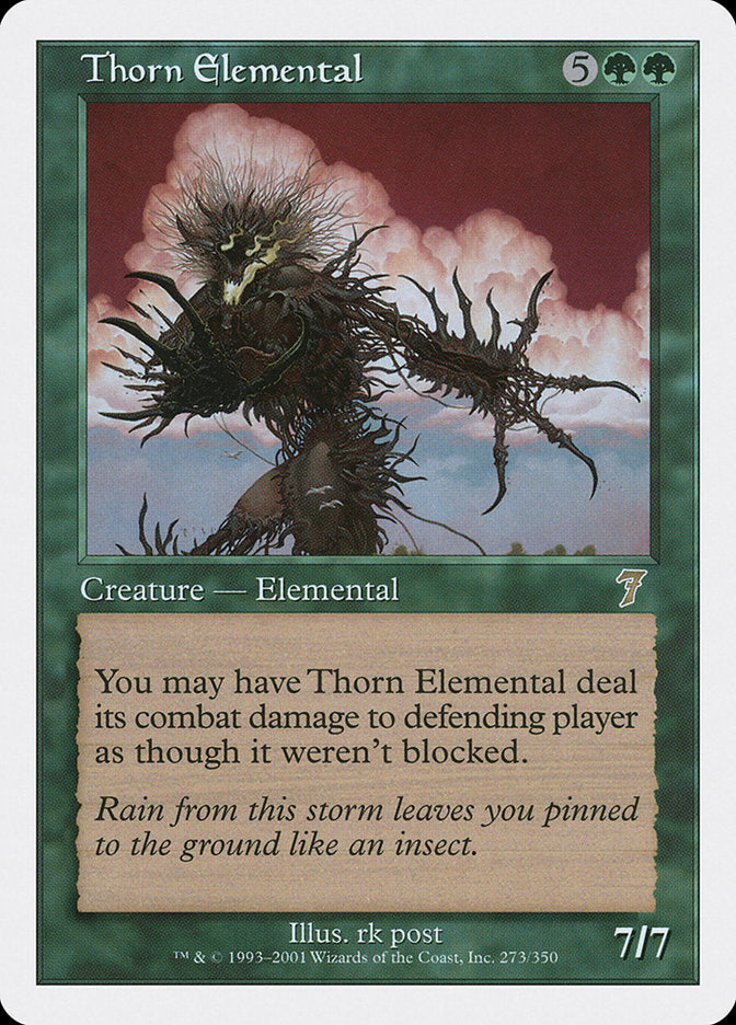 Thorn Elemental (273) [Seventh Edition] | Odin's Place