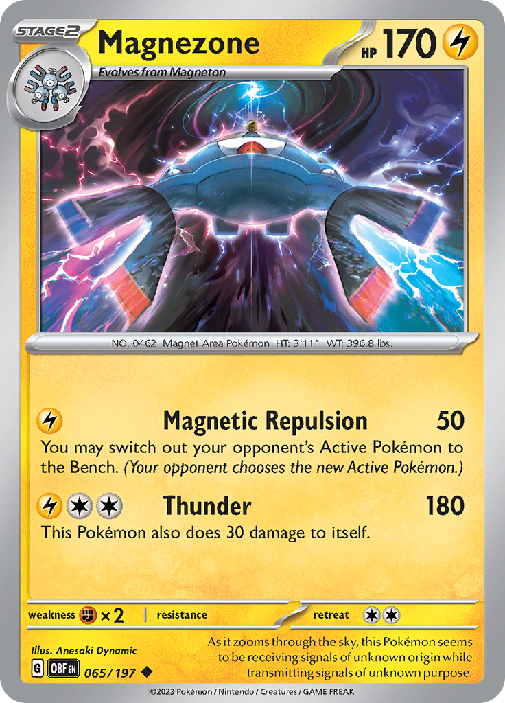 Magnezone (065/197) [Scarlet & Violet: Obsidian Flames] | Odin's Place
