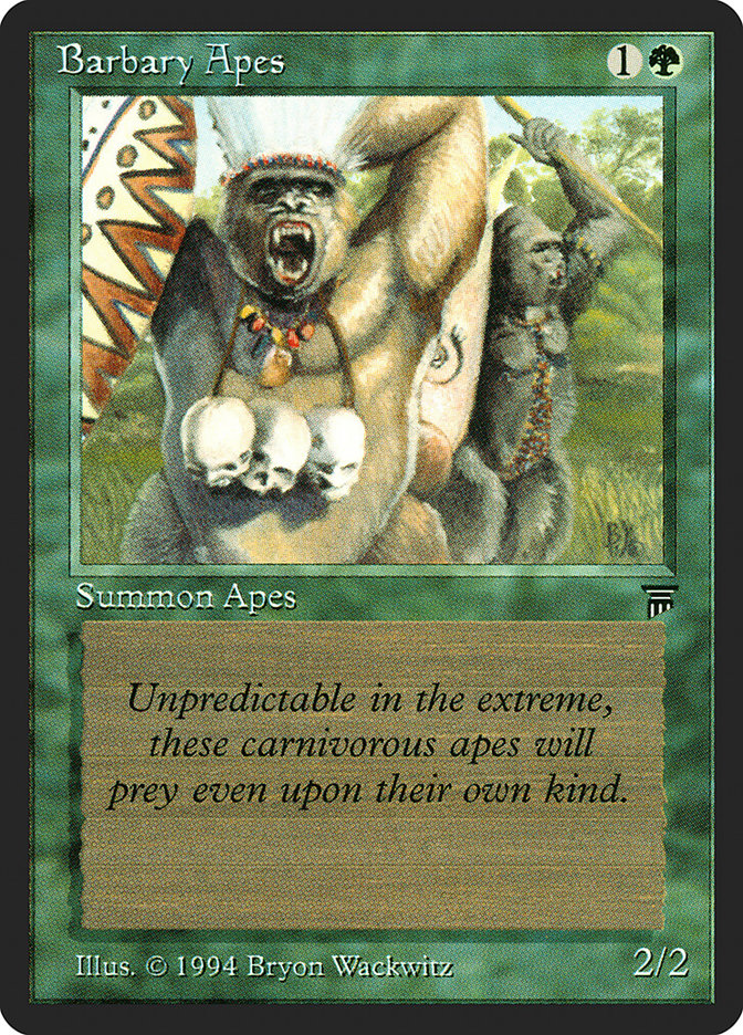 Barbary Apes (176) [Legends] | Odin's Place