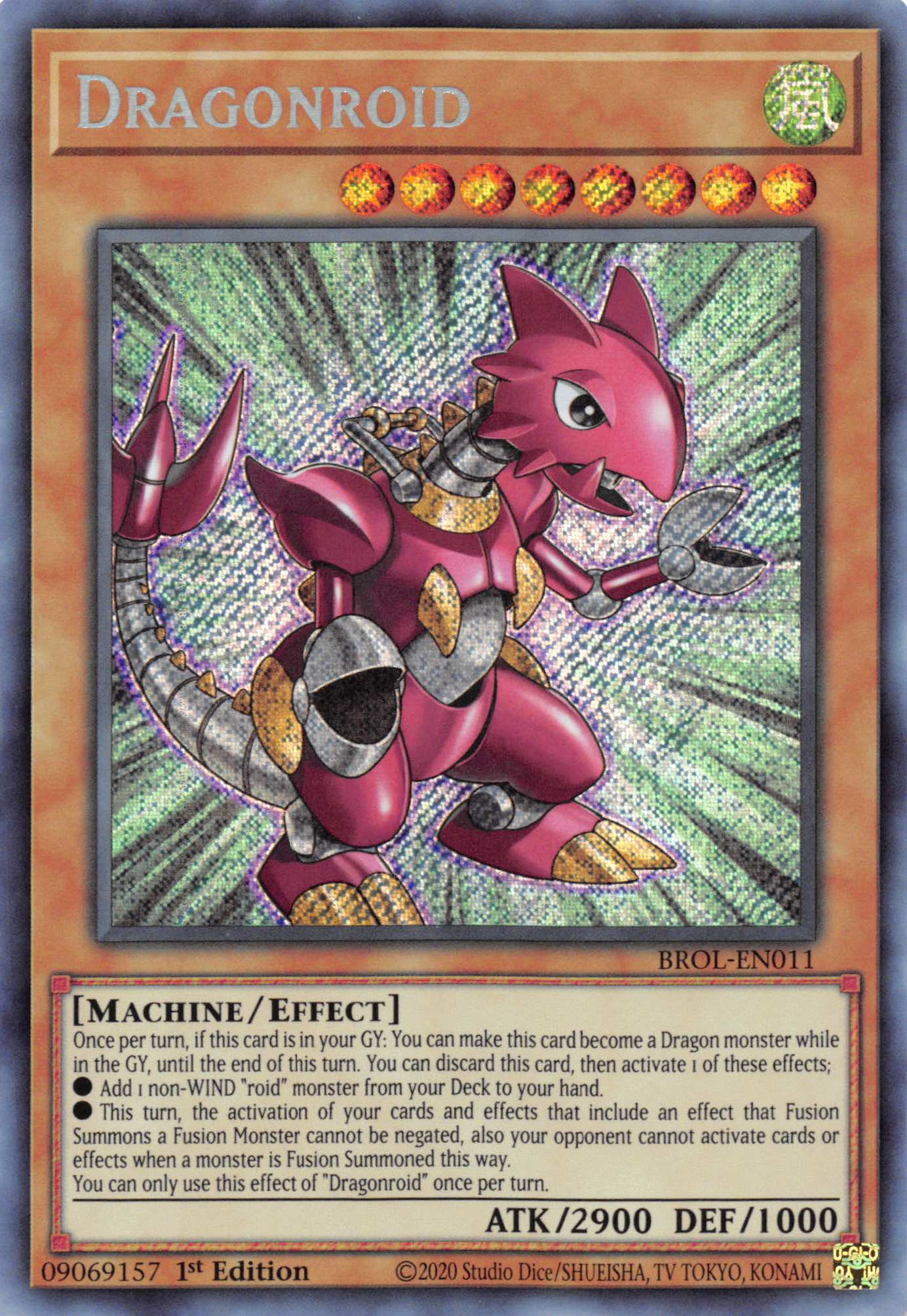 Dragonroid [BROL-EN011] Secret Rare | Odin's Place