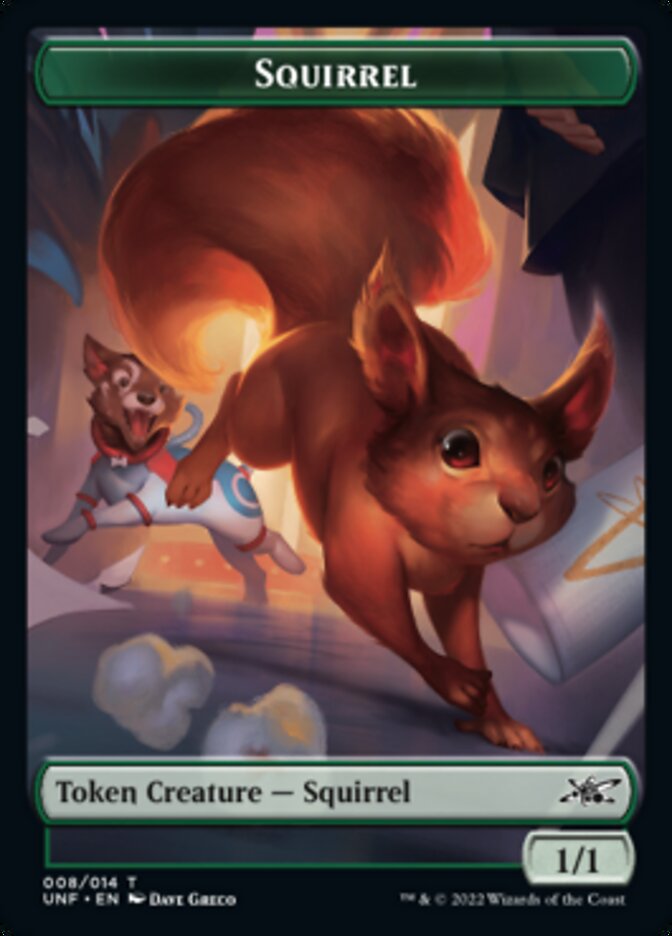 Squirrel Token [Unfinity Tokens] | Odin's Place