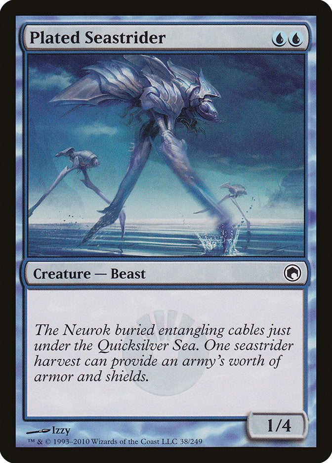 Plated Seastrider (38) [Scars of Mirrodin] | Odin's Place