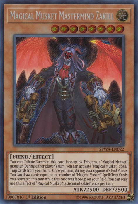 Magical Musket Mastermind Zakiel [SPWA-EN022] Secret Rare | Odin's Place