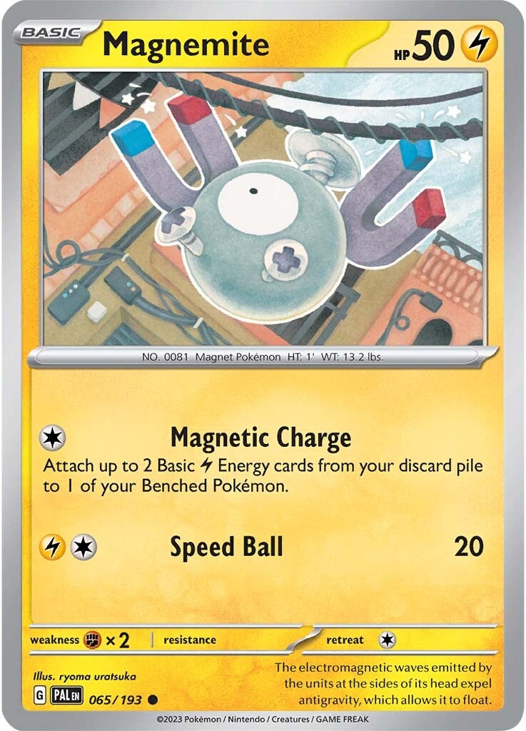 Magnemite (065/193) [Scarlet & Violet: Paldea Evolved] | Odin's Place