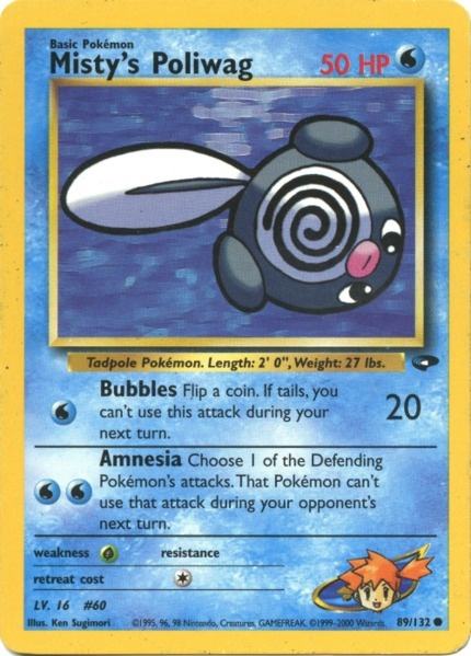 Misty's Poliwag (89/132) [Gym Challenge Unlimited] | Odin's Place