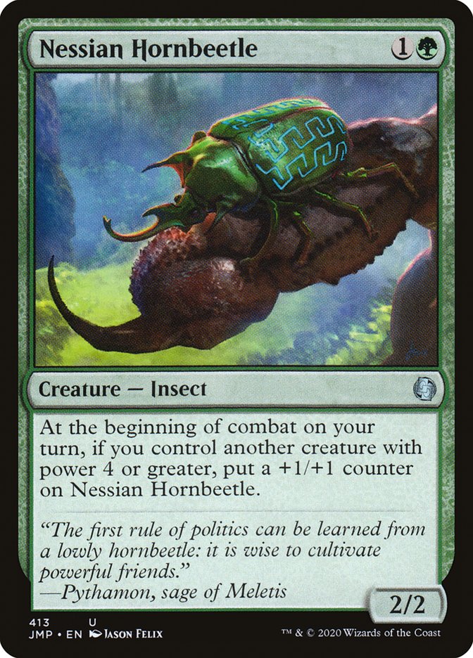 Nessian Hornbeetle [Jumpstart] | Odin's Place