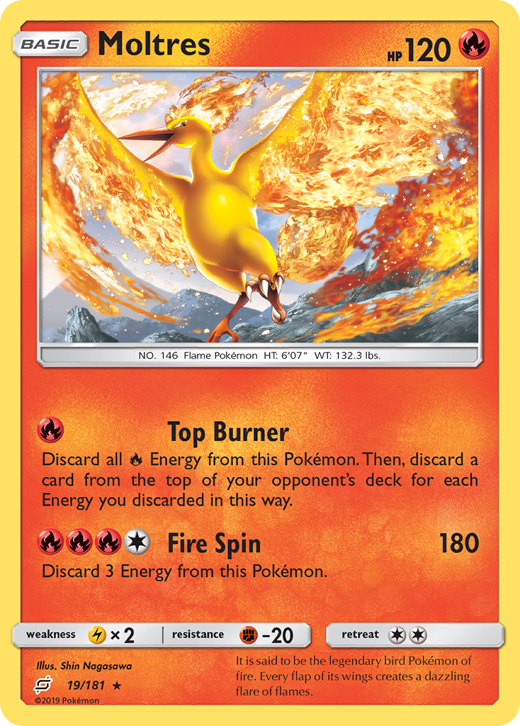 Moltres (19/181) [Sun & Moon: Team Up] | Odin's Place