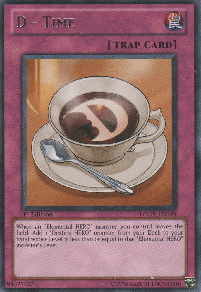 D - Time [LCGX-EN149] Rare | Odin's Place