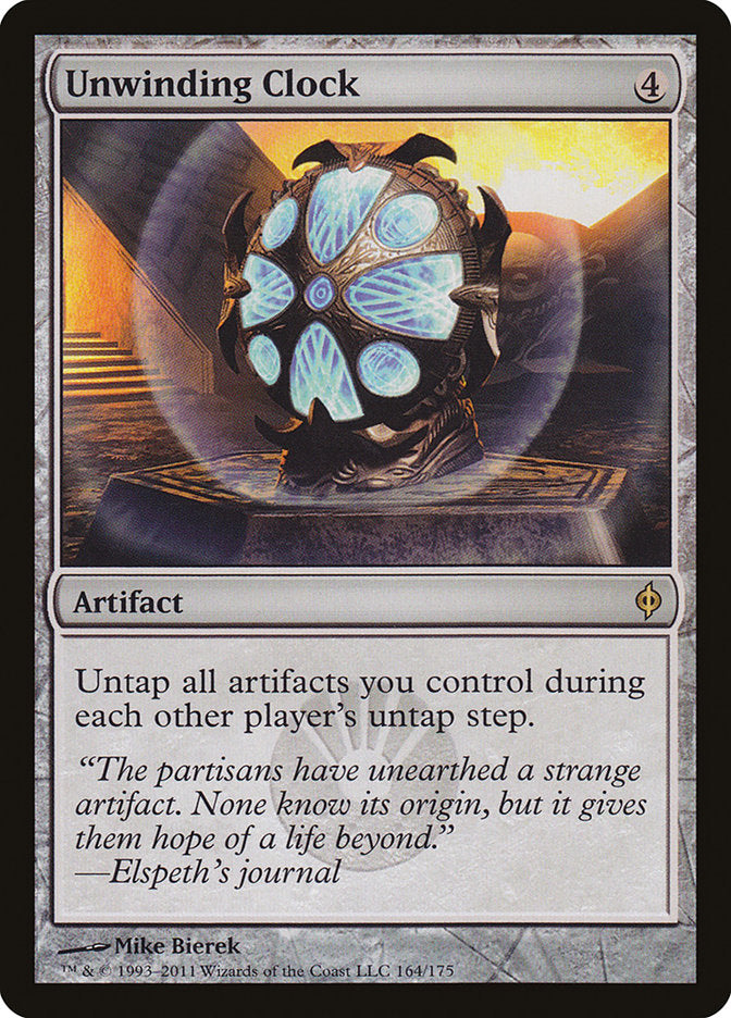 Unwinding Clock (164) [New Phyrexia] | Odin's Place