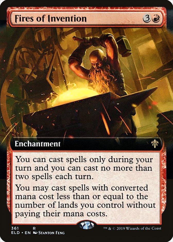Fires of Invention (Extended Art) [Throne of Eldraine] | Odin's Place