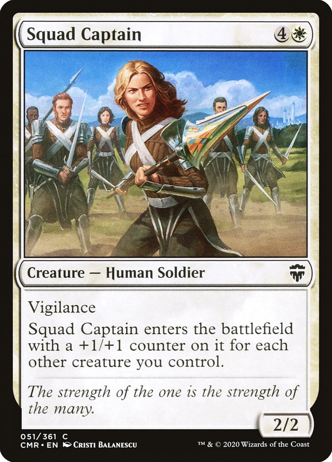 Squad Captain [Commander Legends] | Odin's Place