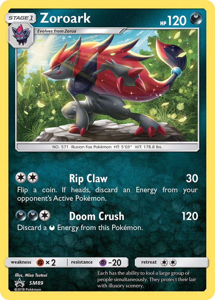 Zoroark (SM89) [Sun & Moon: Black Star Promos] | Odin's Place