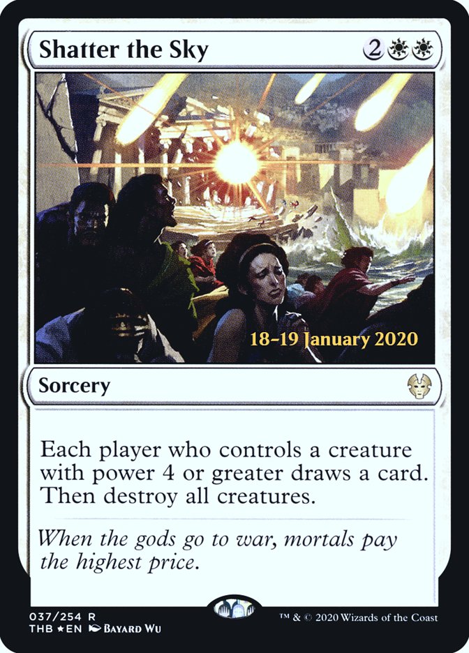 Shatter the Sky [Theros Beyond Death Prerelease Promos] | Odin's Place
