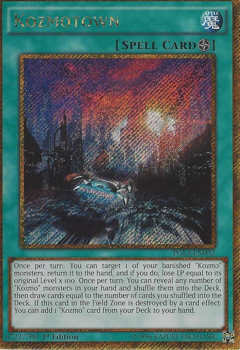 Kozmotown [PGL3-EN032] Gold Secret Rare | Odin's Place