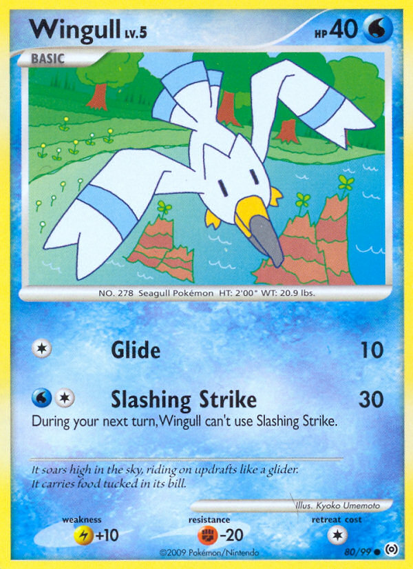 Wingull (80/99) [Platinum: Arceus] | Odin's Place